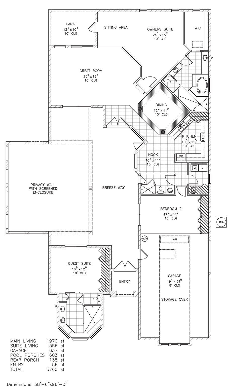 3 bedroom Villa Mediterranean by Stoughton & Duran Custom Homes