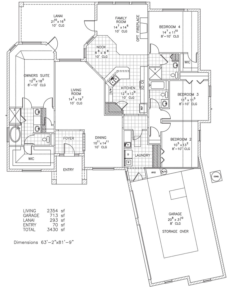 4 bedroom Vandiver by Stoughton & Duran Custom Homes