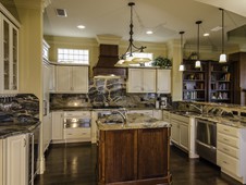 Gourmet kitchen with granite counters - oceanfront home - Palm Coast, FL