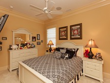 Guest bedroom - narrow lot home -Flagler Beach FL