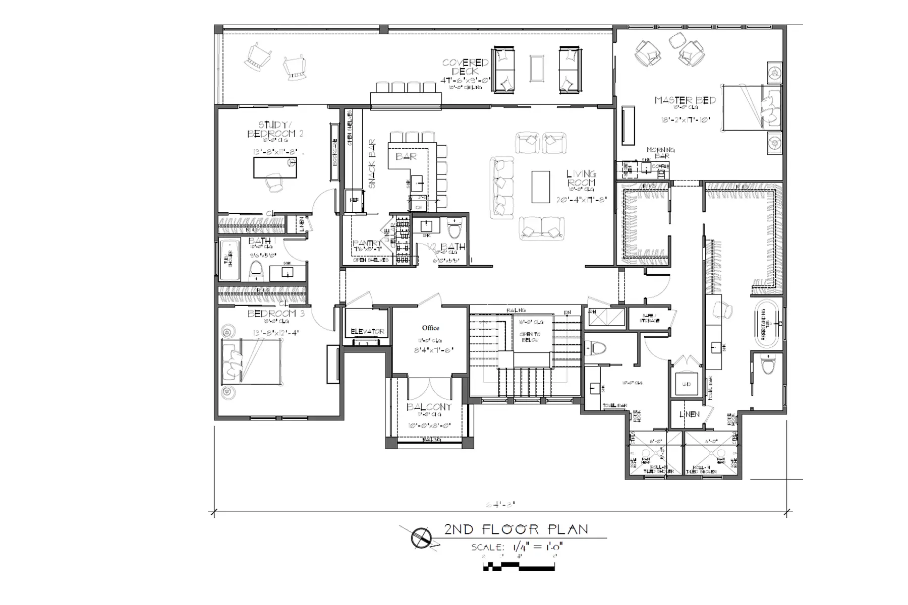 Magnolia Manor Luxury Home - 2nd Floor Plan