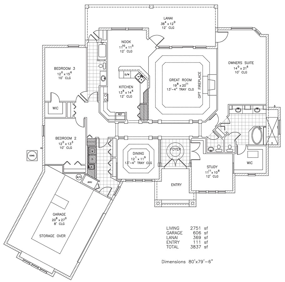 3 bedroom Casa Mediterranean by Stoughton & Duran Custom Homes