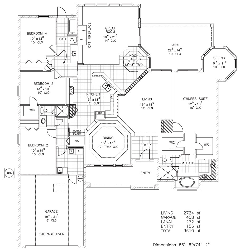 4 bedroom Odyssey by Stoughton & Duran Custom Homes