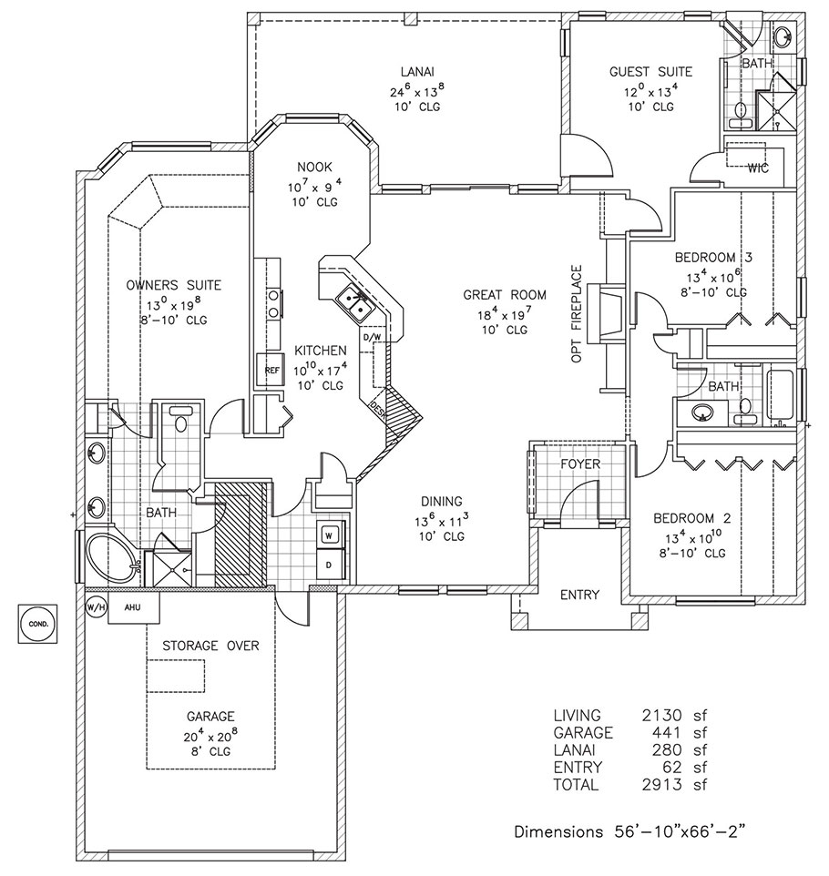 4 bedroom Windgate by Stoughton & Duran Custom Homes