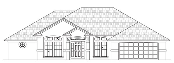 Rendering of Devonshire I by Stoughton & Duran Custom Homes