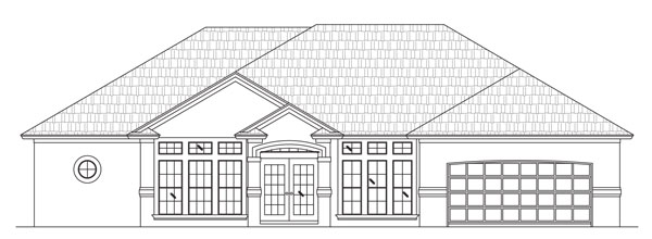 Rendering of Devonshire II by Stoughton & Duran Custom Homes