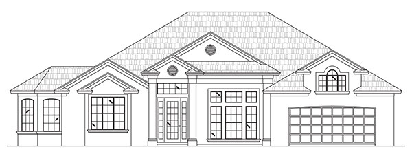 Rendering of Floridian by Stoughton & Duran Custom Homes