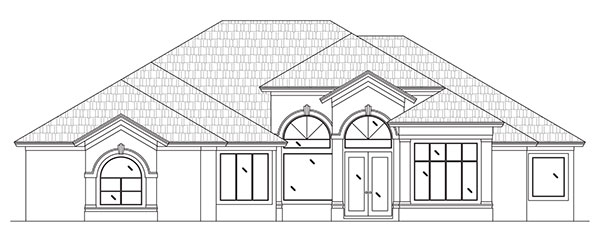 Rendering of Turnberry Lane by Stoughton & Duran Custom Homes