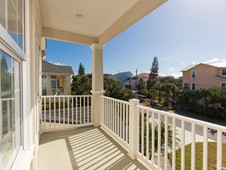 Back deck - narrow lot home -Flagler Beach Florida