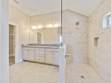 Master bathroom and shower