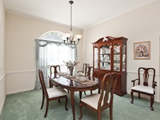 Dining room - custom home - Ormond Beach Florida