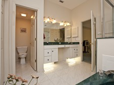 Master bathroom - custom home - Ormond Beach FL
