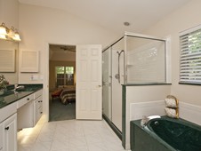 Master bathroom - custom home - Ormond Beach Florida