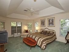 Master bedroom - custom home - Ormond Beach Florida