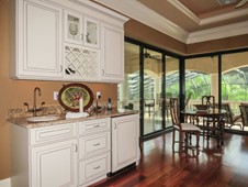 Upstairs bar and eating area - manor home - Ormond Beach Florida